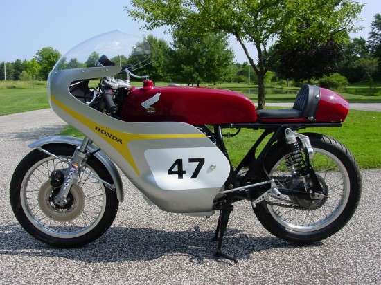 1966 Honda CB350 RC166 Replica L Side