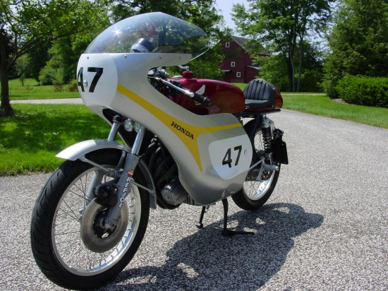 1966 Honda CB350 RC166 Replica L Side Front