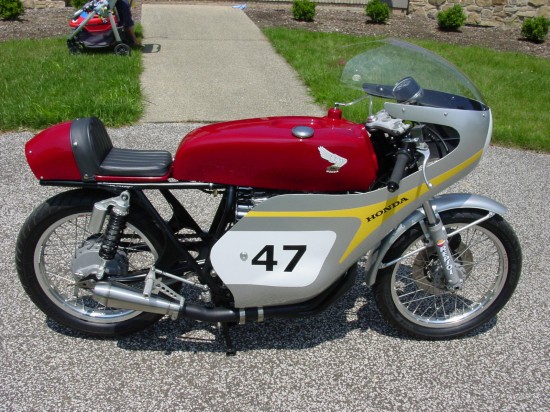 1966 Honda CB350 RC166 Replica R Side