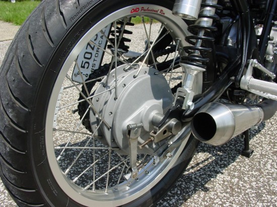 1966 Honda CB350 RC166 Replica Rear Wheel