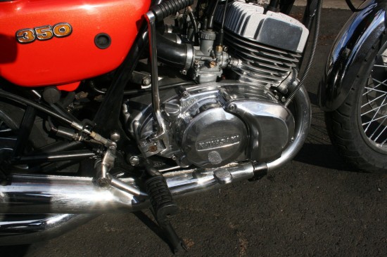 1973 Kawasaki S2 350 R Engine