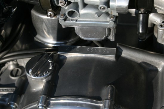 1975 Kawasaki Z1 Engine Detail