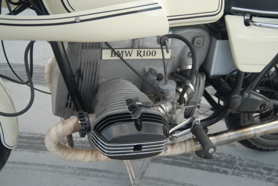 1980 BMW R100 Cafe L Side Engine