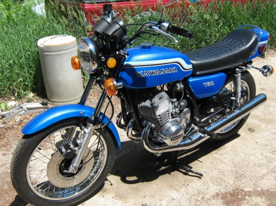 1972 Kawasaki H2 750 L Front