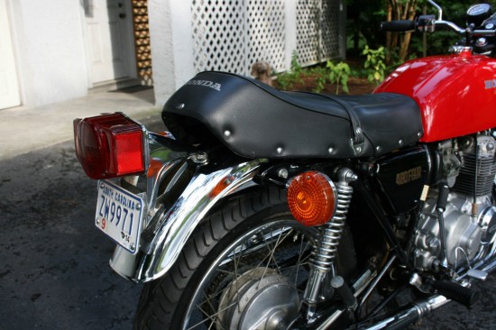 1976 Honda CB400F Tail