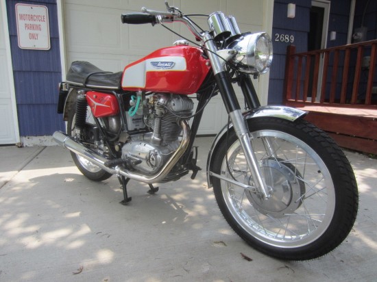 1970 Ducati 450 Mark 3 R Side Front