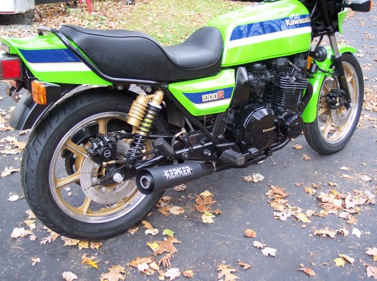 1983 Kawasaki KZ1000 ELR R Side Rear