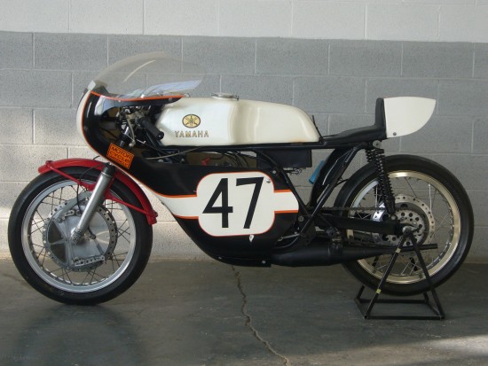 1973 Yamaha TZ350 L Side