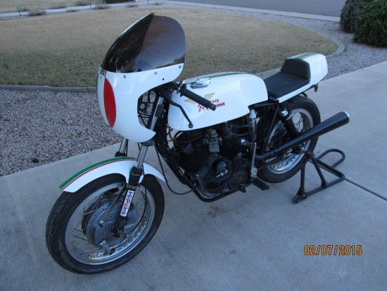 1982 Moto Morini 250 Race Bike R Front