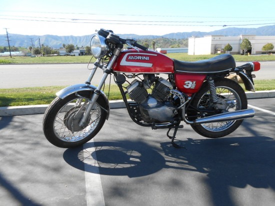 1975 Moto Morini Strada L Side