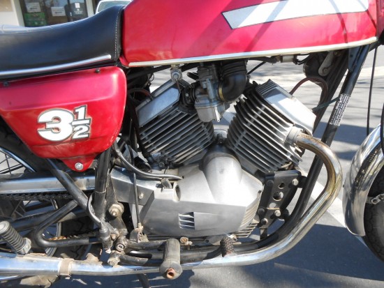 1975 Moto Morini Strada R Side Engine