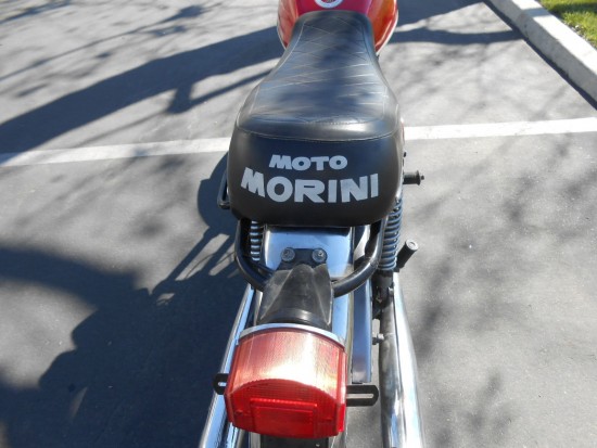 1975 Moto Morini Strada Rear