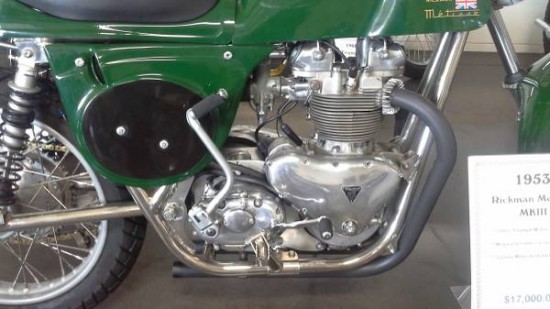 1953 Rickman Metisse R Side Engine