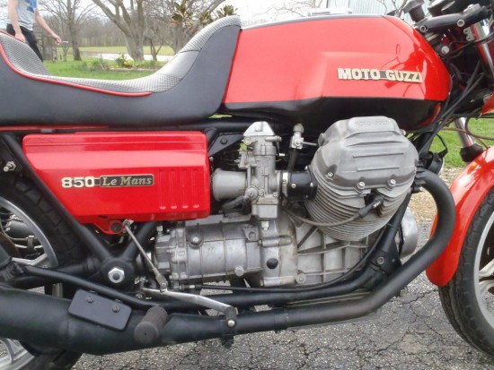 1977 Moto Guzzi Le Mans Engine