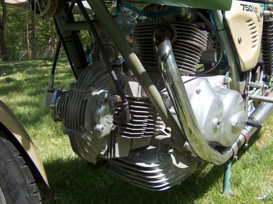 1974 Ducati 750 Super Sport L Engine Detail