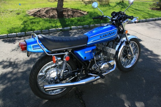 1975 Kawasaki H1 500 R Side Rear