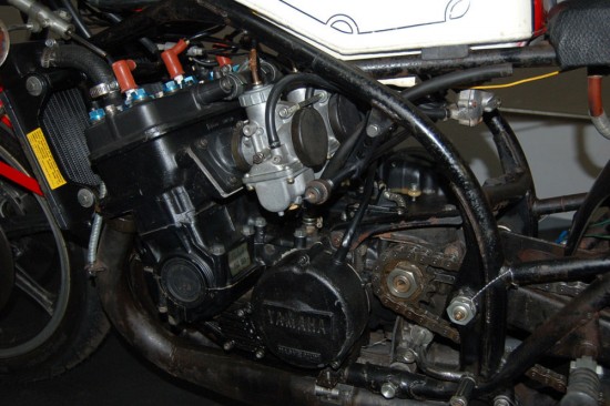 1975 Yamaha TZ750 Engine Detail