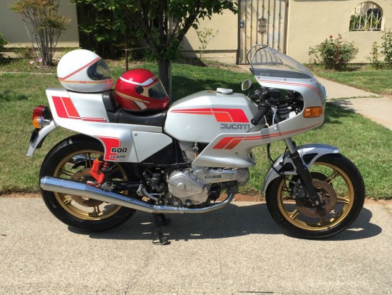 1982 Ducati 600SL Pantah R Side