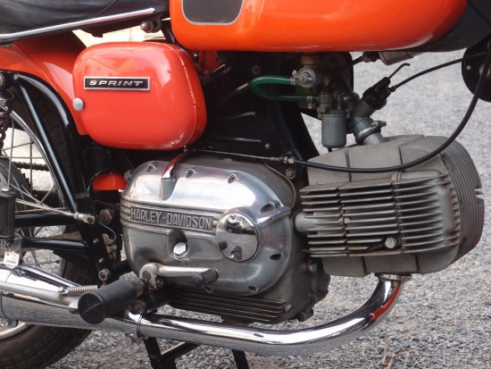 1967 Harley Davidson Sprint 250 Engine Detail