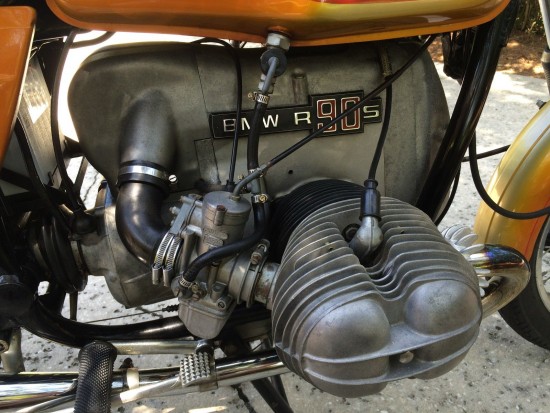 1975 BMW R90S R Side Engine