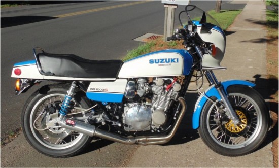 1980 Suzuki GS1000S R Side