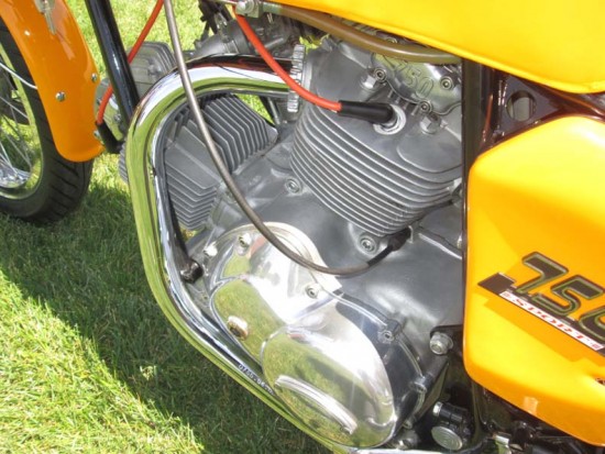 1974 Ducati 750 Sport L Engine