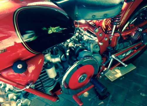 1957 Moto Guzzi Falcone Engine
