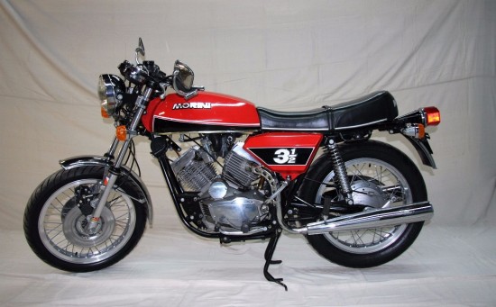 1977 Moto Morini 350 L Side