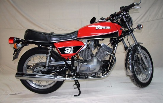 1977 Moto Morini 350 R Side