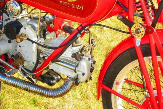1938 Moto Guzzi Condor Stradale Rep R Detail